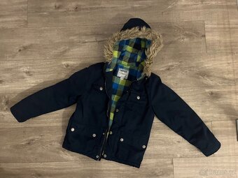 Prodám zimní bundu Cherokee, vel 128, dvojčata - 3