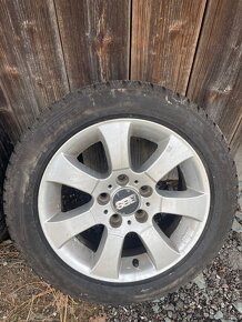 alu BMW + 205/55/16 zimni - 3