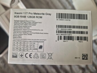 Xiaomi 11T Pro 128GB s krabickou - 3