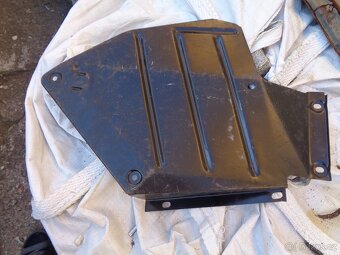 Škoda 120GLS Garde nový plech pod motor na olejový chladič - 3