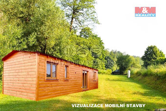 Prodej mobilní chatky, Kácov, stavební pozemek 804 m² - 3