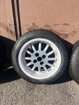 Alu disky+ pneu 4x100 205/50 15’ letní - 3