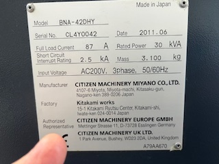 MIYANO BNA-42DHY - 3