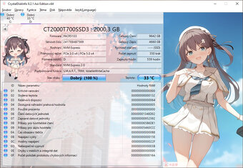 NVME 2TB CRUCIAL T700 - PCIe 5.0 4x NVMe- CTENI 12400MB/s - 3