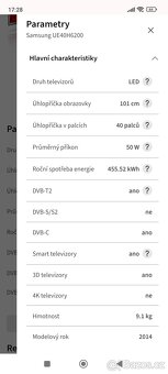 Samsung UE40H6200 Full HD 3D - 3