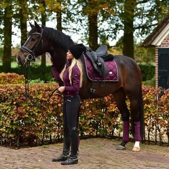 Podsedlova decka Equestrian Stockholm Purple Gold DL - 3