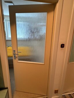 Dvere 80, prave, vcetne chrom kliky - 3