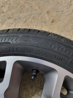2ks originál NOVÁ alu kola 16" Fiat 500, Goodyear 195/45 R1 - 3