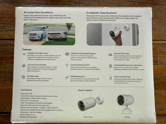 🎥 TP-Link Tapo C460 venkovní domovní kamera - 3