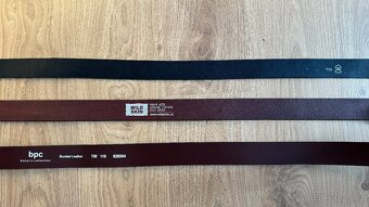 3x kožený opasek - 3