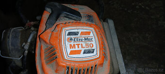 Motorový půdní vrták Oleo-Mac MTL50-15c nefunkční,nález stav - 3