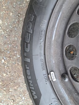 zimní sada Škoda Yeti 16" 5x112 + pneu 215/60/16 - 3