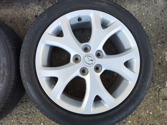 17"alu sada disků 5x114 origo Mazda 3 5 6 205/50 - 3