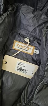 Šedá elegantní zimní bunda MET - 3