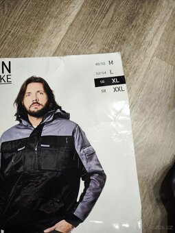 Pánská pracovní zimní bunda vel. XL - 3