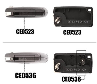 Obal kľúča pre Citroen & Peugeot - 3