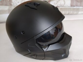 Přilba scorpion Covert-X Solid černá matná XL - 3