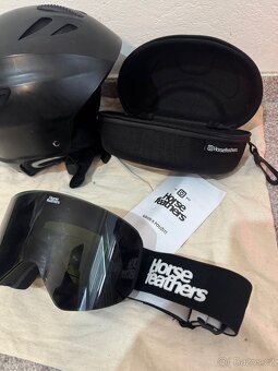 Lyžařská helma + brýle Horsefeathers - 3