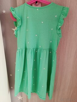 Nové dívčí šaty H&M 122/128 - 3
