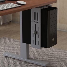 Liftor Držák PC pod desku stolu, možnost otočení - 3