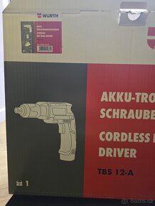 Wurth Akumulátorový škrutkovač na suchú stavbu sadrokartón n - 3