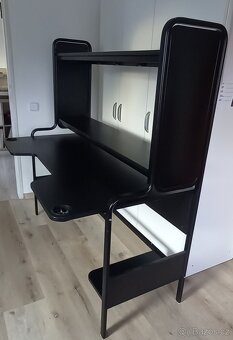 Černý pracovní stůl - 3