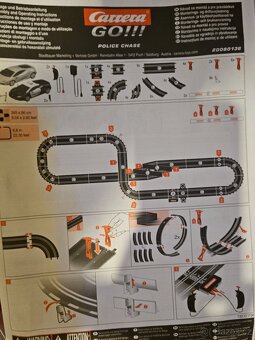 Autodráha, kompletní balení, použité pouze 2x - 3