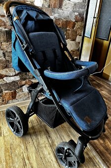 Kočárek Lionelo Annet Plus Blue Denim - 3