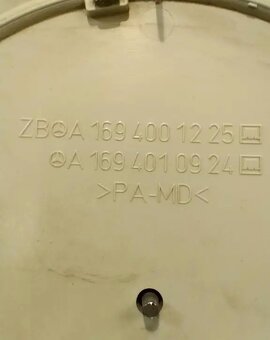 Poklice Mercedes-Benz 16" 4ks - 3