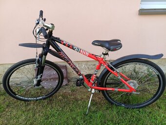 Prodám horské kolo MAXBIKE 26" velikost rámu 17" stav pěkn - 3