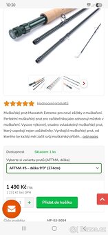 Muškařský prut + naviják - 3