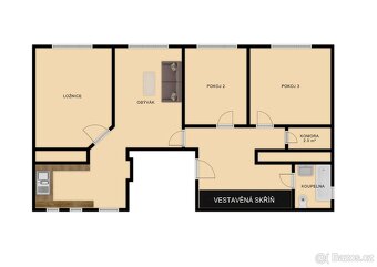 Prostorný byt 4+1 ve skvělé lokalitě u centra - Dvůr Králové - 3