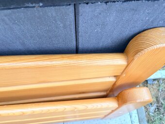 Dřevěná manželská postel 180x200 GAZEL - 3