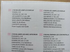 UV/LED Lampa pro nehtovou modeláž 21/48W - 3