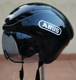 Časovkařská přilba Abus GameChanger TT shiny black - 3