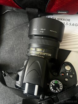 Nikon D5100 tělo + objektiv + náhradní objektiv - 3