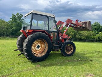 Zetor 7245 s čelním nakladačem s SPZ - 3