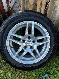 ALU kola 5x100 57,1 ET 35 r14 s pneu 165/70 NEXEN - 3