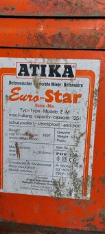 Stavební míchačka. - 3