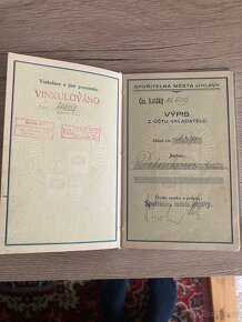 Spořitelní knížka města Jihlavy - 3