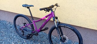 Dětské kolo MRX 27,5" rám 13" převody SH 1x10 fialová - 3