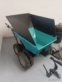 Nový Minidumper B&S s el. start. a spostou příslušenstvím - - 3