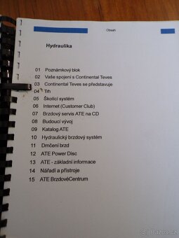 Odborné knihy - ATE - Hydraulika brzd a ABS - I - 3