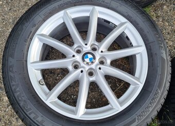 Orig. letní kola BMW X1, 5x112 Bridgestone 225/55R17, 7mm - 3