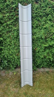 Ocelový černý hřebenáč, černý, střešní krytina - 3