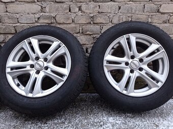 Sada alu kol + pneu Škoda Octavia I - 3