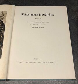 Kniha "Reichstagung in Nürnberg" 1933 - 3