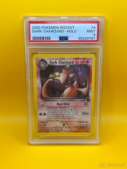 Dark Charizard Holo Pokémon Team Rocket [PSA 9] - 3