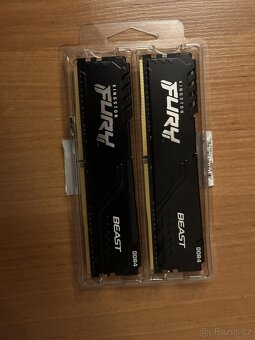 Kingston FURY 32GB KIT DDR4 3200MHz CL16 Beast Black RAM - 3