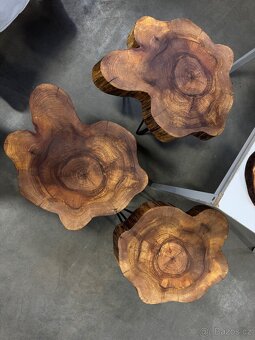 Konferenční stolek z masivu - 3